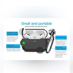 Silicone Protective Air Pod Case NWT